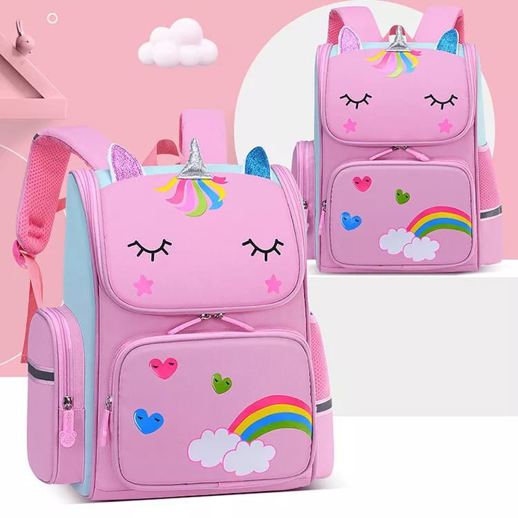 Tas Ransel Sekolah Perempuan/Ransel sekolah Terbaru/Kapasita PAUD/SD/SMP