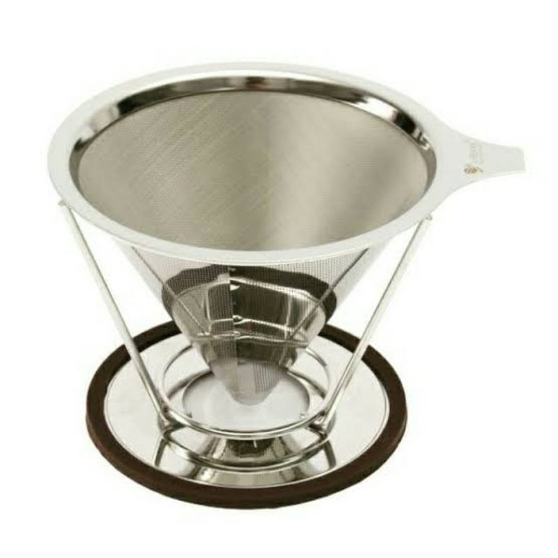 V60 DRIPPER STAINLESS STEEL SIZE 02