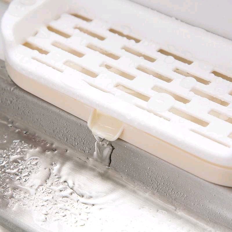 Rak Pengering Lap Dapur Tempat Spons Cuci Piring Kitchen Drainer Holder Rag Hanger