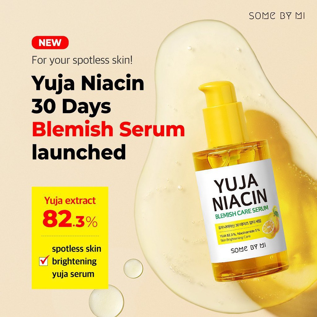 Some by mi Yuja Niacin Blemish Care Serum 50ml