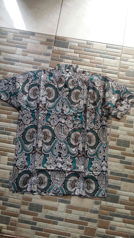 Baju Batik Kantor Premium Kemeja Lengan Pendek Original Pekalongan