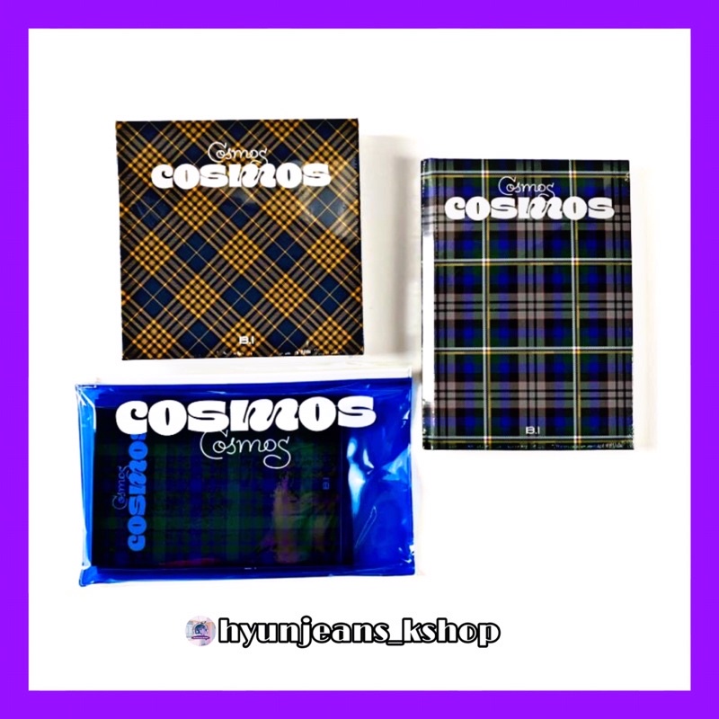 [READY STOCK] B.I. / Hanbin Half Album - COSMOS + poster HAN BIN / BI