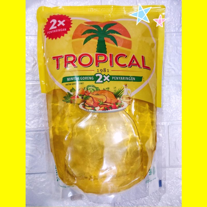 Minyak Tropical 2 liter kemasan Refill