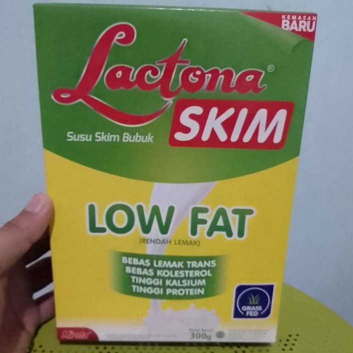 LACTONA SKIM SUSU DIET SEHAT RENDAH LEMAK 300g