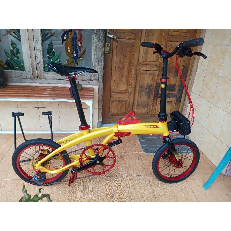 Sepeda lipat noris 1.0 full upgrade