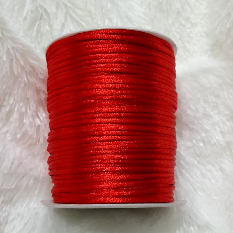 10 Yard Tali Satin Tali Cina 2mm