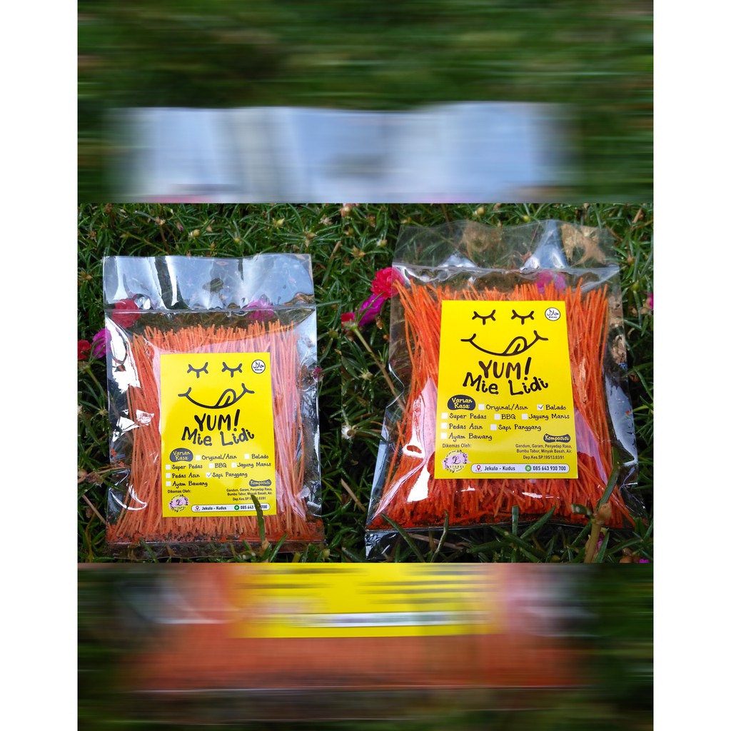 

Paket Hemat Mie Lidi Mie Biting Rasa Sapi Panggang & Balado by eL Store