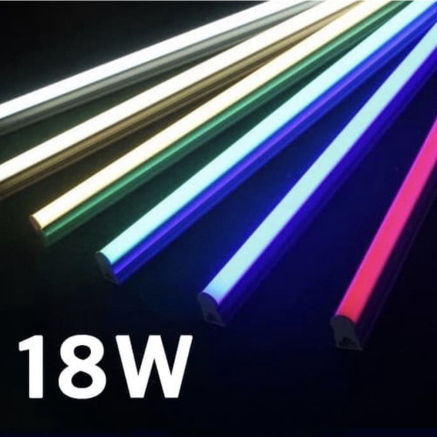 LANGGENG - Lampu TL Neon T5 LED 16 Watt 120cm - Merah