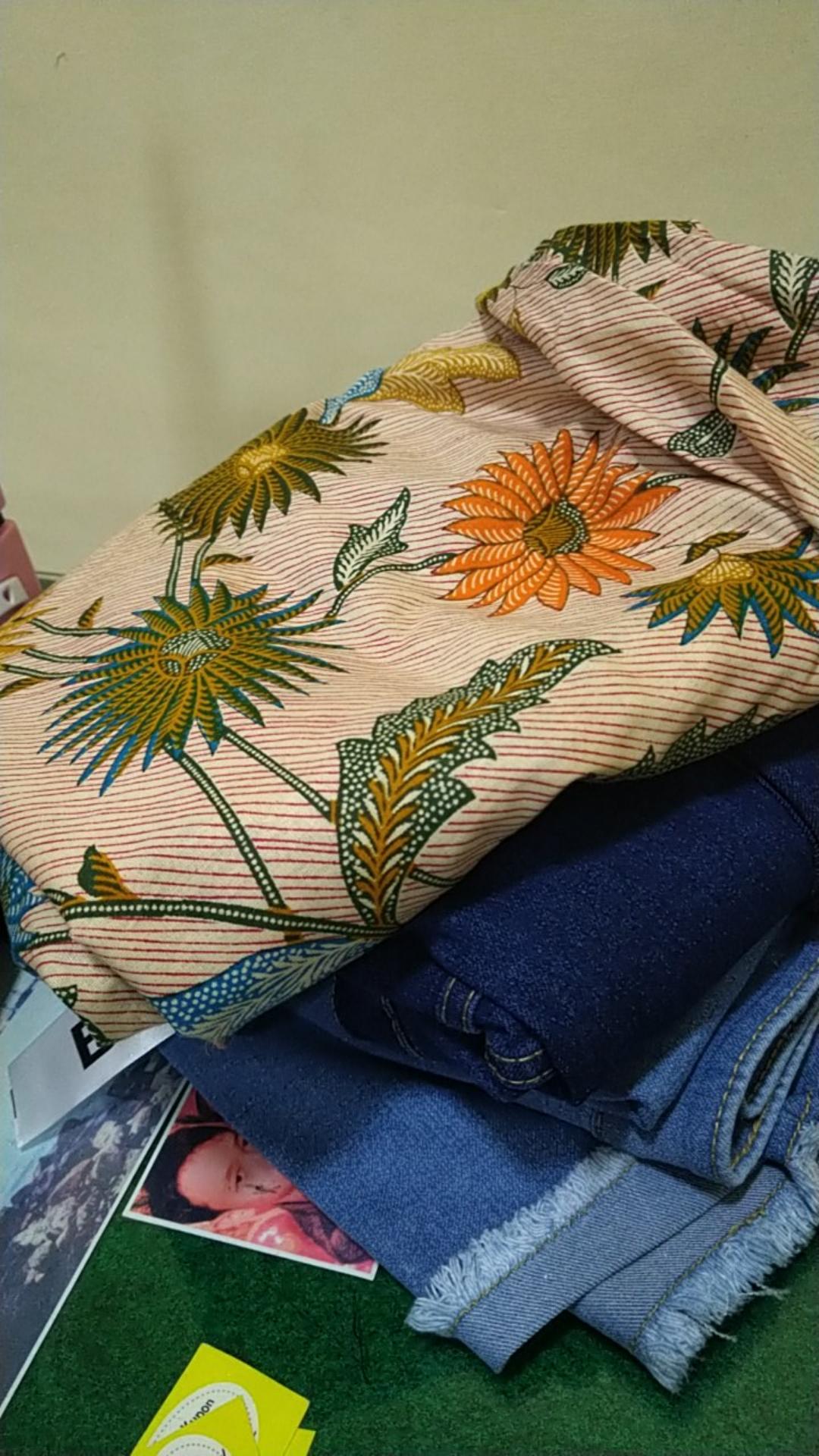 Tunik Batik Wanita M L Xl Xxl Jumbo Tunik Batik Serut