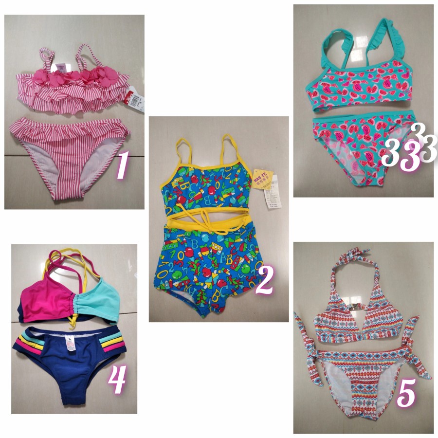 Baju renang bikini anak perempuan