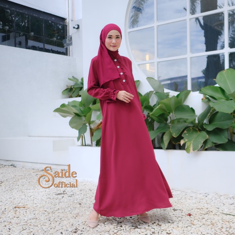 PESONA DRESS SAIDE OFFICIAL/ pakaian wanita dress terbaru saide official best seller