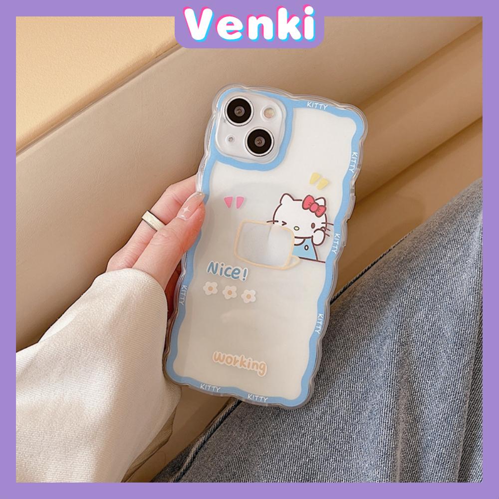 iPhone Case Silicone Soft Case Clear Case Wave Airbag Shockproof Camera Cover Protection Cartoon Cute Compatible For iPhone 11 iPhone 13 Pro Max iPhone 12 Pro Max iPhone 7 Plus xr