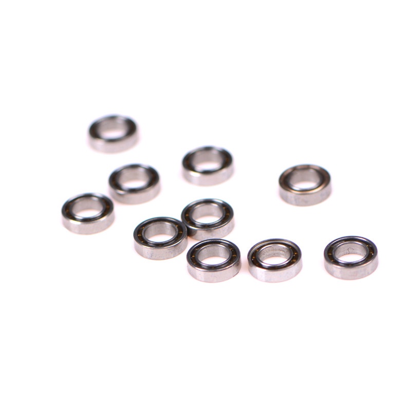 10pcs MR74z 4x7 X 2mm Miniatur Bola Bearing Untuk Fidget Hand Spinner