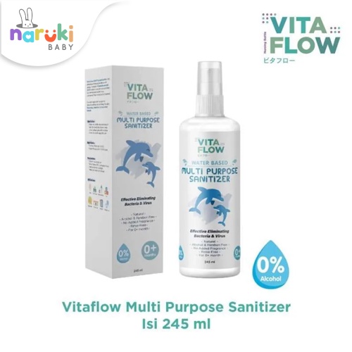 Vitaflow Multi Purpose Sanitizer 245 ml Sanitizer Spray for Baby 245ml