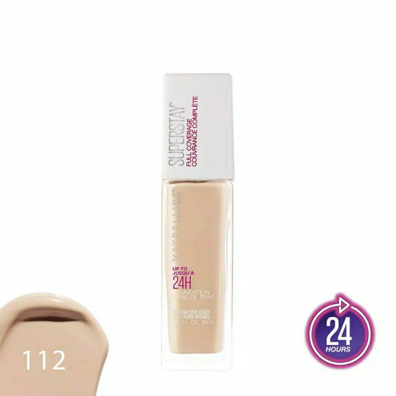 Maybelline Superstay Foundation 112 - Natural Ivory.