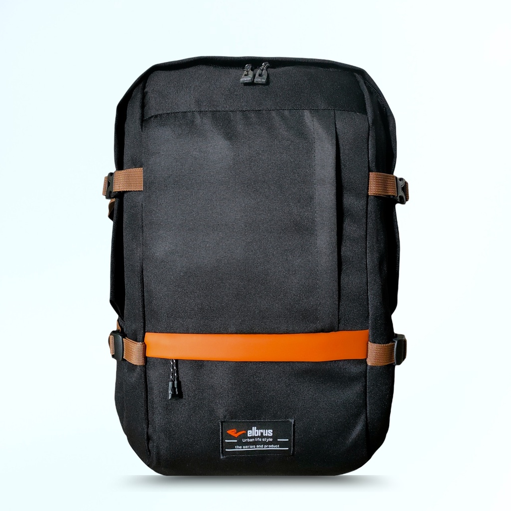 Backpack Elbrus Oldschool / Tas Gendong Pria Cowok Kekinian Terbaru