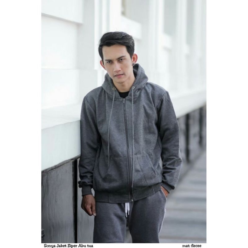 SWEATER HOODIE ZIPPER PRIA / HOODIE RESLETING PRIA / HOODIE DISTRO PRIA