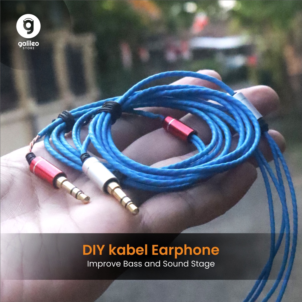 DIY Kabel Earphone OFC Cable Replacement High Quality