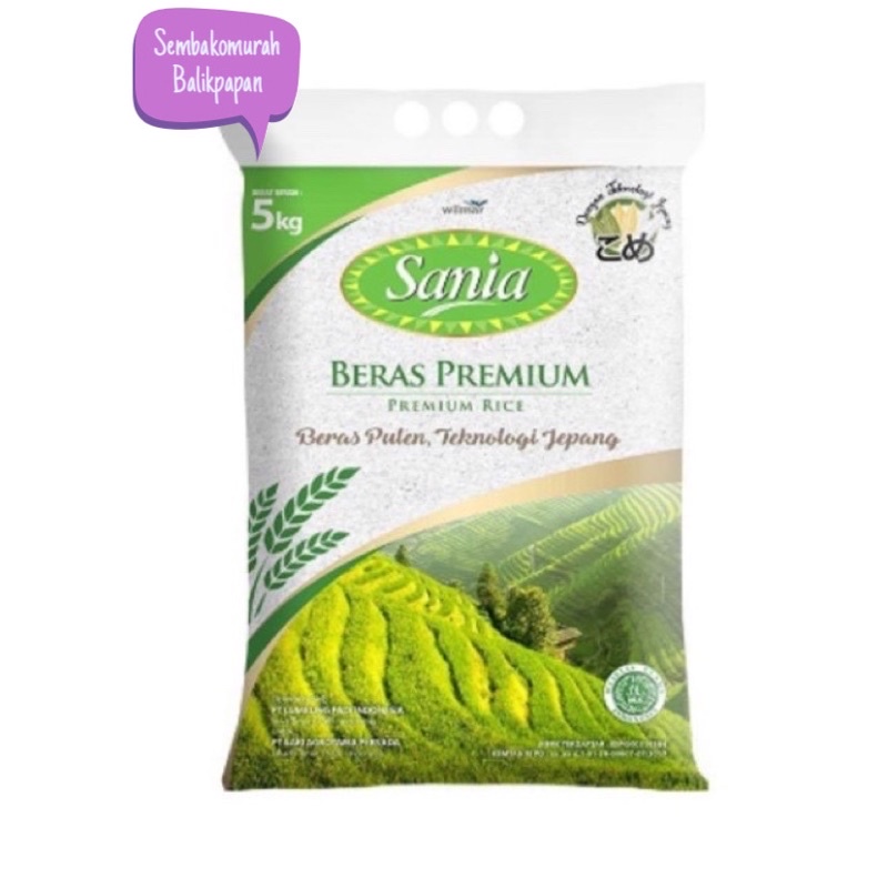 

beras premium SANIA 5kg