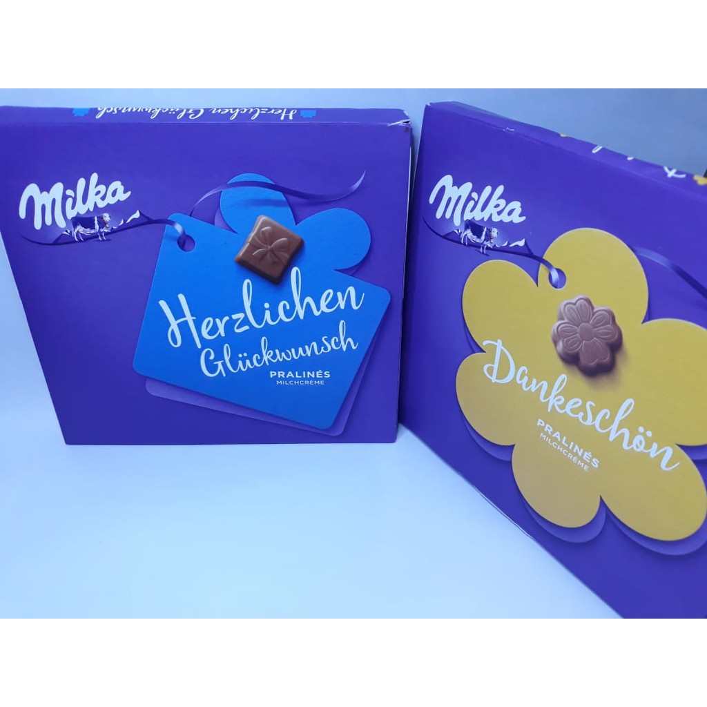 Coklat Milka Praline Chocolate 110gr 20pcs Original Jerman