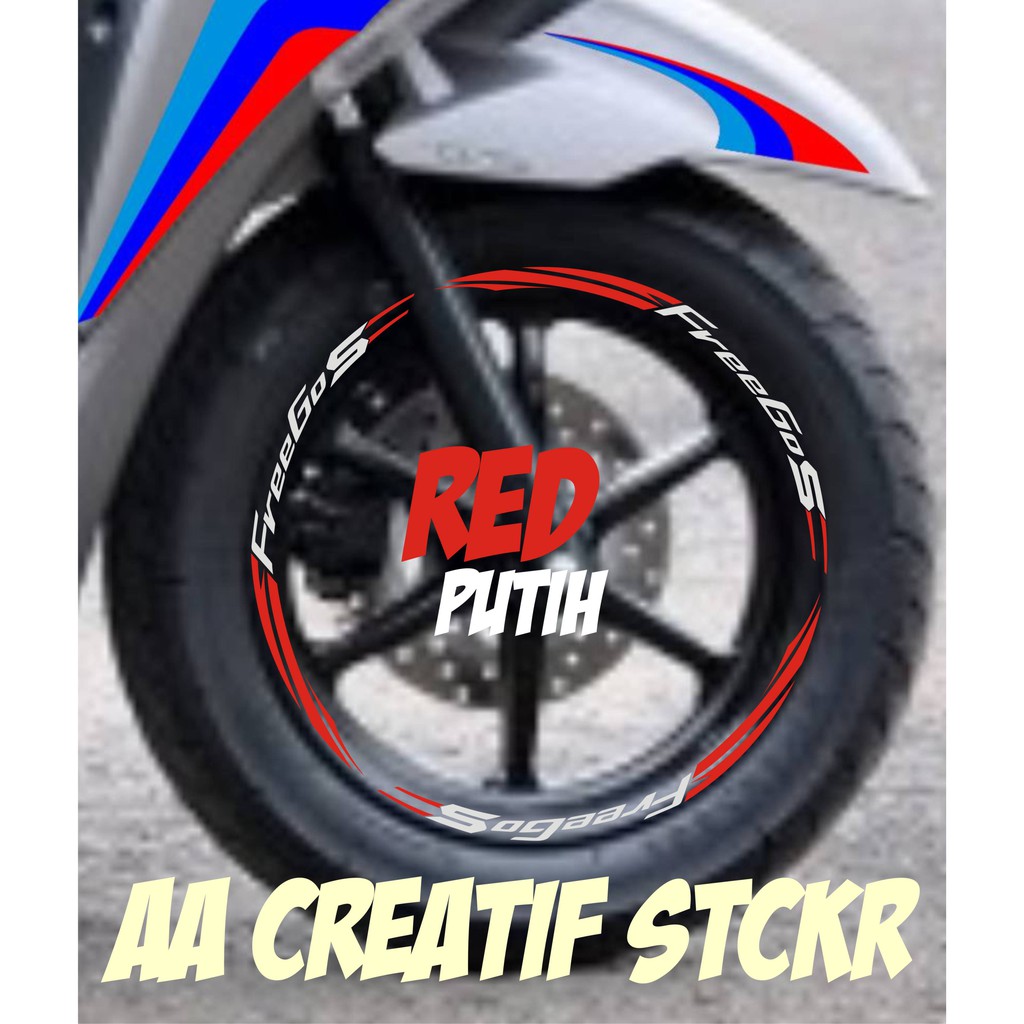 STICKER VELK VELG YAMAHA FREEGO CUSTOM