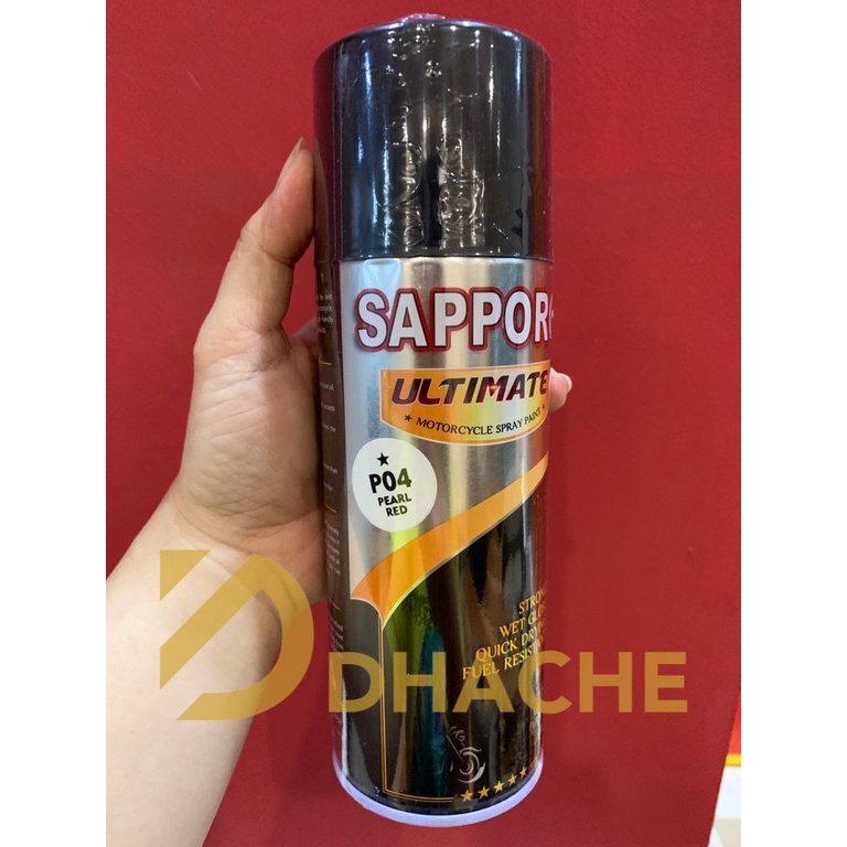 Sapporo Ultimate P04 Pearl Red Pearl Series / Cat Spray Semprot Aerosol Terbaik