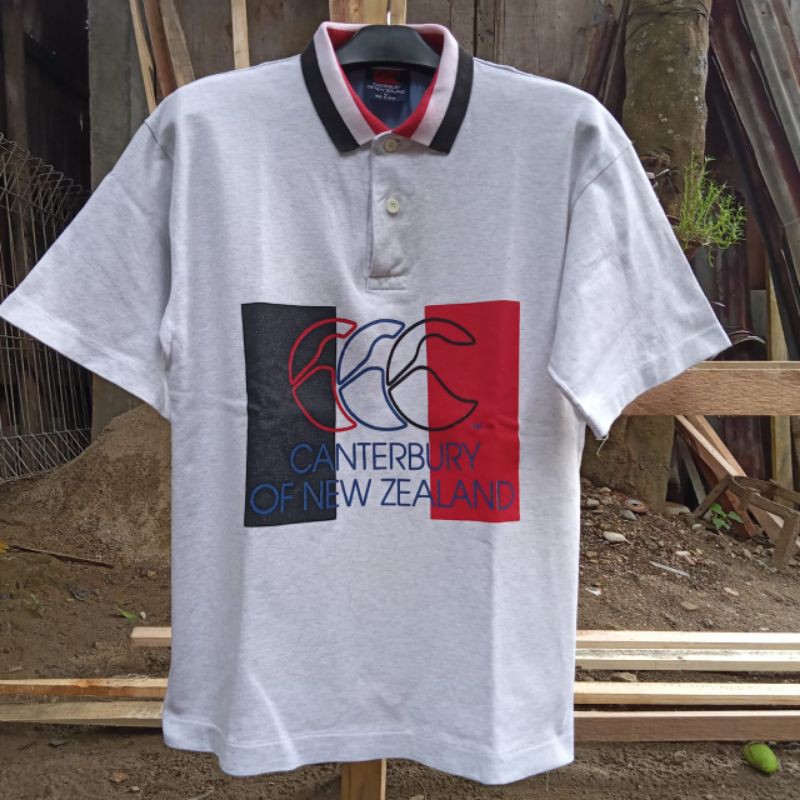 Kaos Polo Second Original Canterbury Of New Zealand Poloshirt