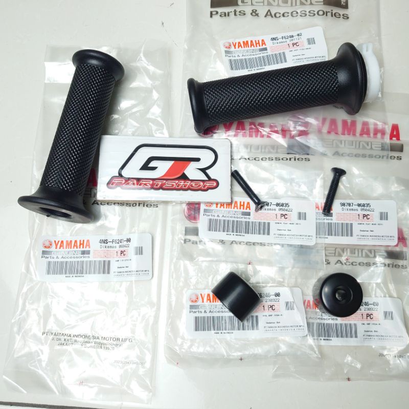 hand grip jalu + baut set f1zr ori ygp fizr fiz f1z r karet handgrip handfat hanfat bar end