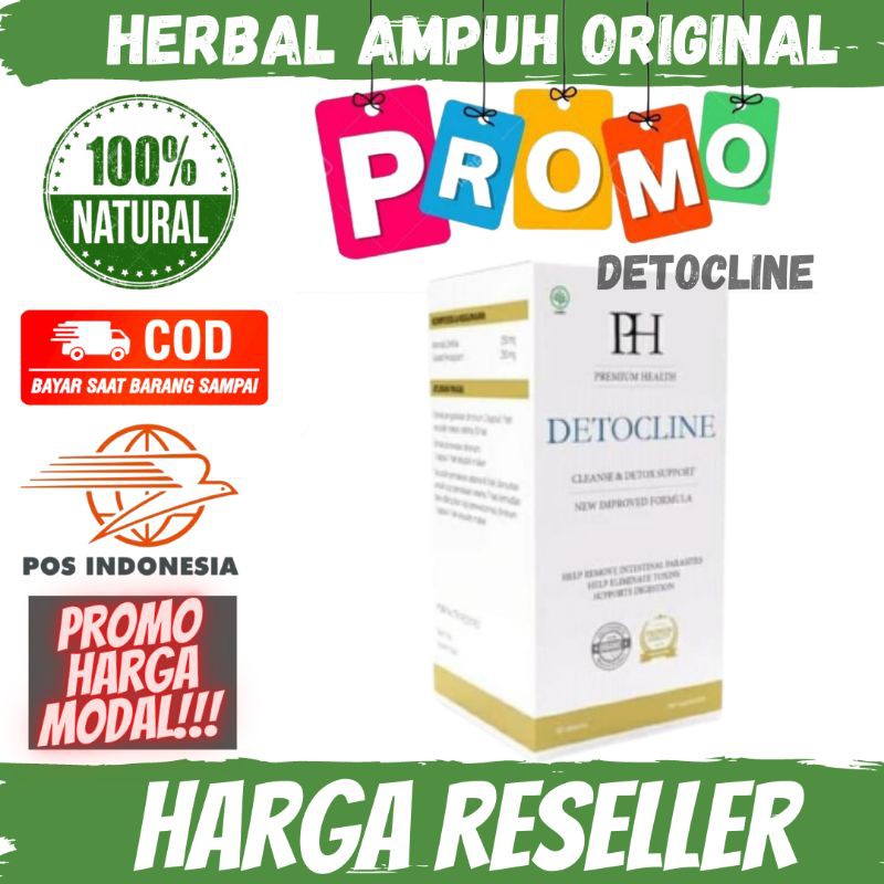 detocline original suplemen herbal anti parasit dalam tubuh ampuh alami