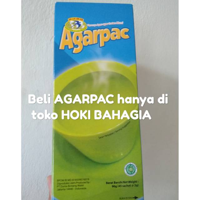 

AGARPAC AGAR PAC tanpa rasa