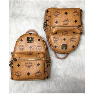 BARU - MCM MINI STARK COGNAC --- TAS WANITA  TERBARU