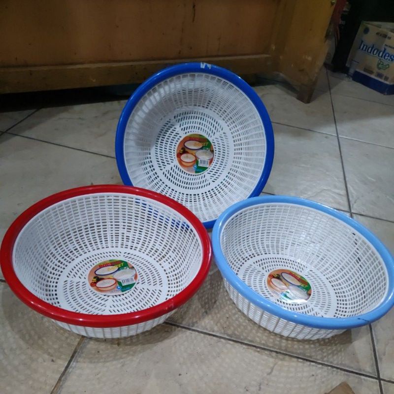 KERANJANG JEMPOL KALO ULTRA BULAT 369 SEDANG BAKUL NASI BULAT BAKUL TELUR PLASTIK