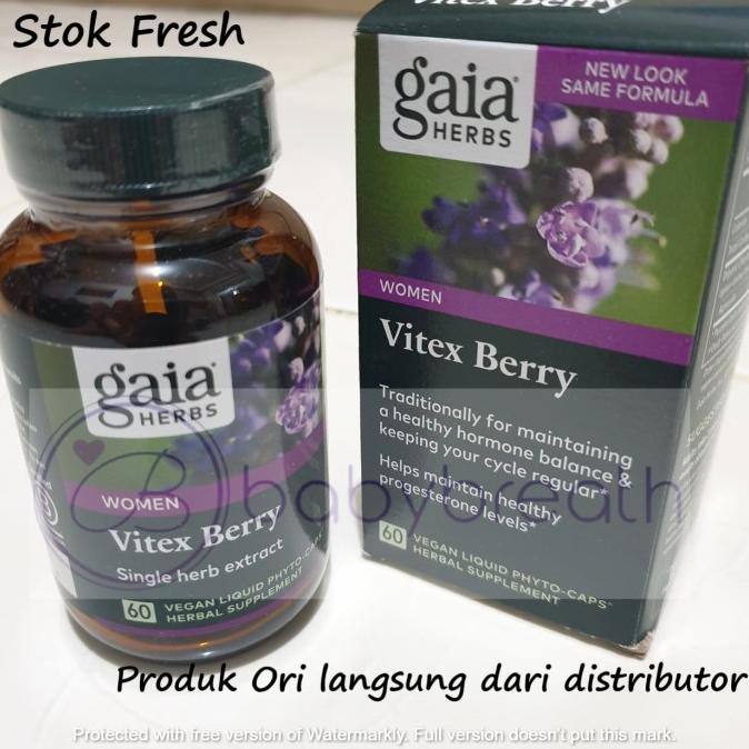 PROMO Vitex Berry - Gaia Herbs (Kemasan Baru) TERBARU