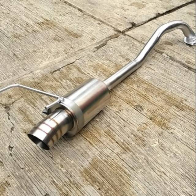 Knalpot Bolton Honda jazz ge8 Muffler Alpino exhaust S03 original