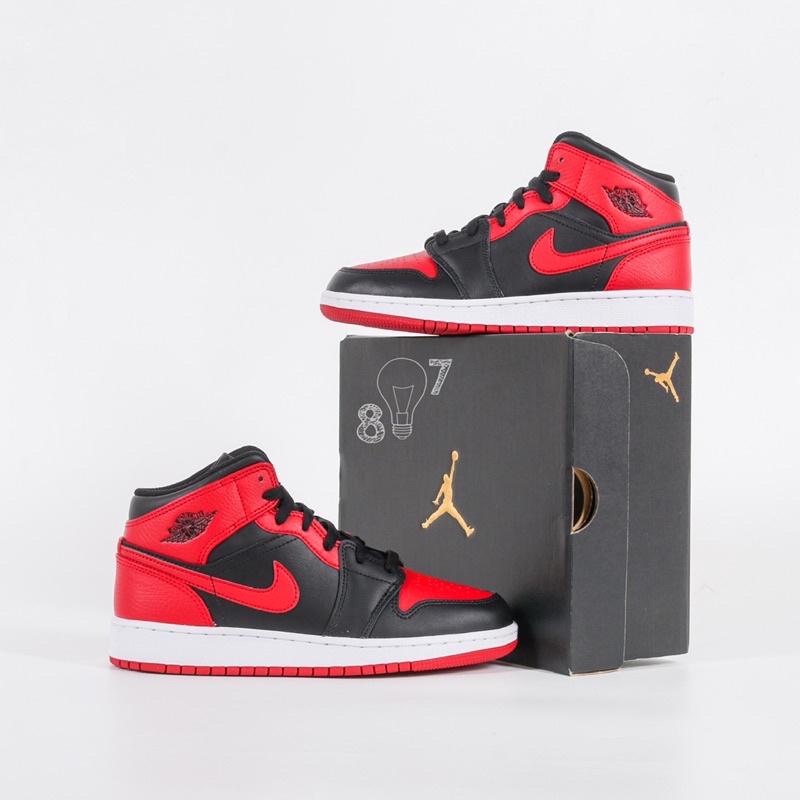 Air Jordan 1 Mid Banned GS Women