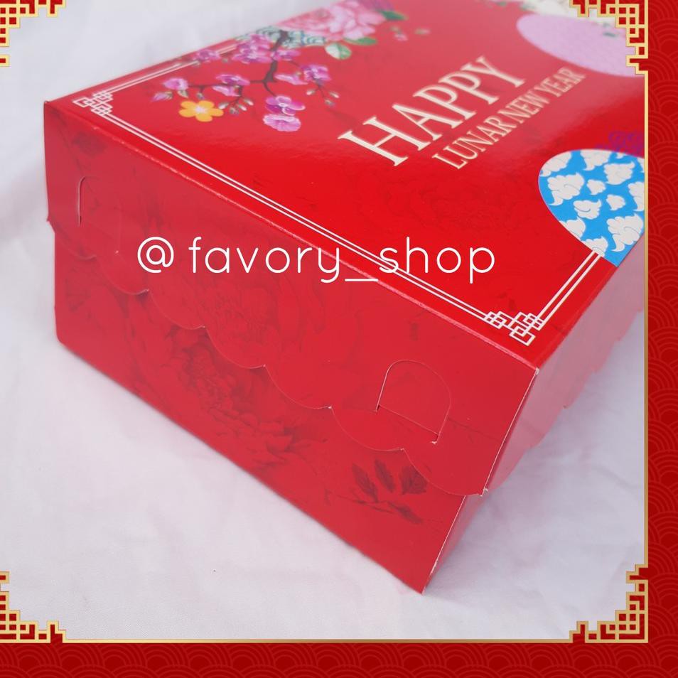 

REAL PICT! PROMO Box Imlek 12x25 Lunar / Box Kue Imlek / Box CNY (5pcs)