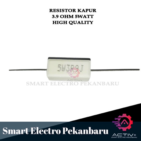 ORIGINAL RESISTOR 3.9 OHM 5 WATT RESISTOR KAPUR 5WATT 3R9 OHM RESISTOR 5W 3,9 OHM 5 W RESISTOR 5W 3.