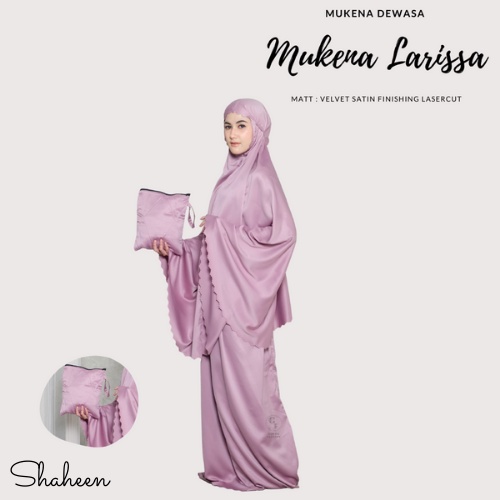 MUKENA POLOS SATIN VELVET  / MUKENA LARISSA BAHAN SILK / MUKENA POLOS DEWASA BAHAN SATIN