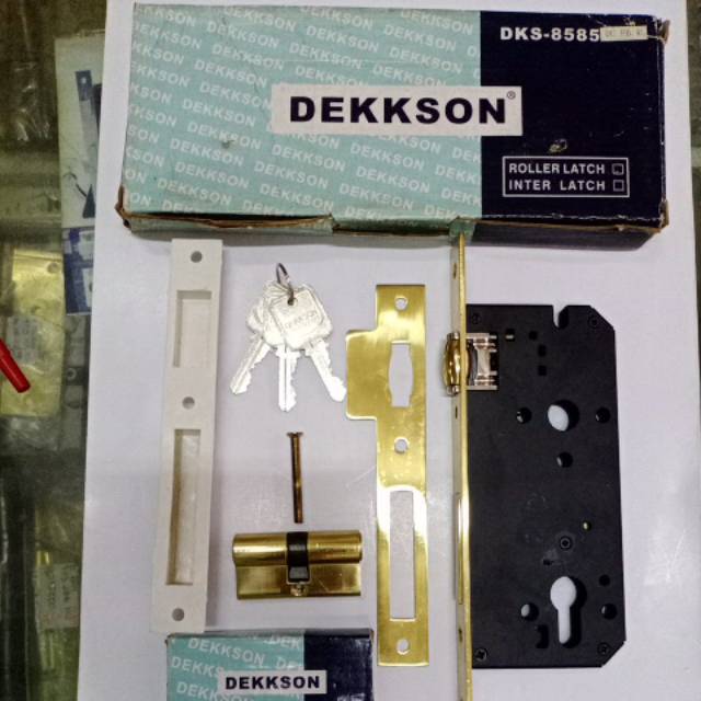 Body kunci pelor Dekson 50mm kuningan