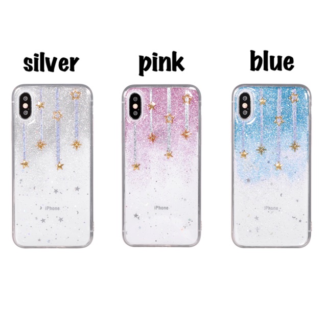Shooting Star Case iPhone Oppo Vivo Xiaomi Samsung Huawei Realme A12 M31 Narzo Redmi note 8 pro 7 9