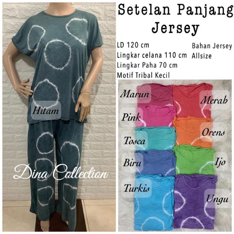 Setelan Celana panjang Jersey