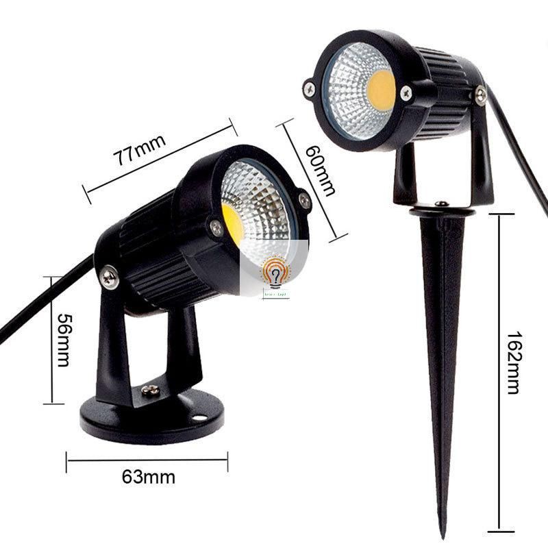 Lampu Taman LED Sorot 5w COB Tancap