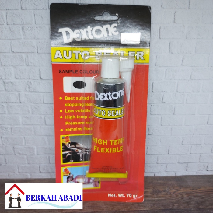 Dextone Auto Sealer 70 Gram Lem Metal Kaca Keramik Kayu Plastik