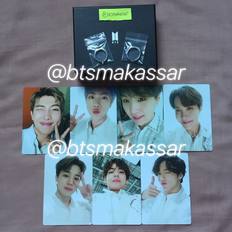 [OFFICIAL] BTS Ring SYS Speak yourself PC photocard Namjoon Jin Suga Jhope Jimin Taehyung Jungkook