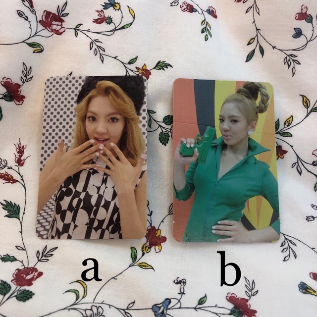 SNSD Hoot Album Hyoyeon Photocard