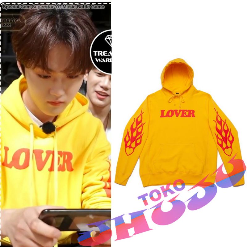 Hoodie Jumper Treasure Doyoung Lover + Sablon samping