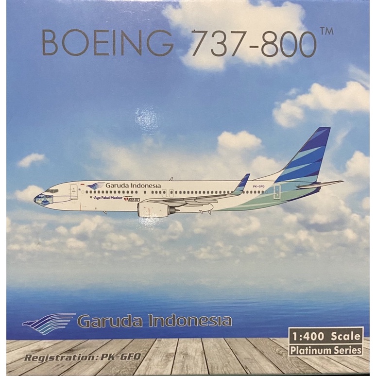 Garuda masker, Garuda Indonesia-Mask Boeing 737-800, limited edition, pesawat murah, diecast murah