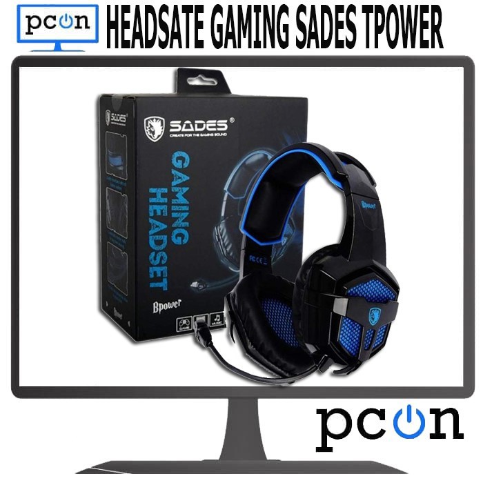 Headset Gaming SADES T Power SA-701 - Black