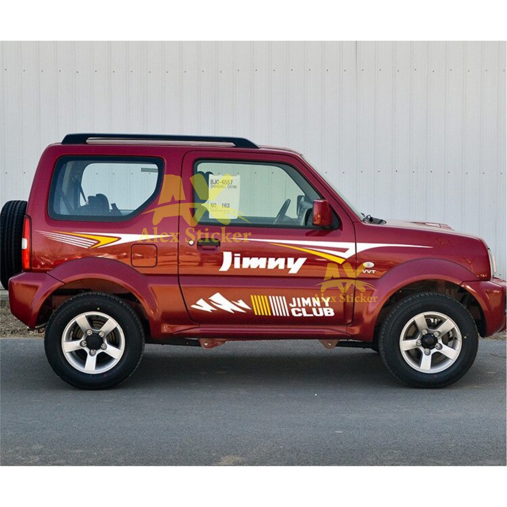 STIKER JIMNY STICKER MOBIL SUZUKI JIMNY KATANA JEEP