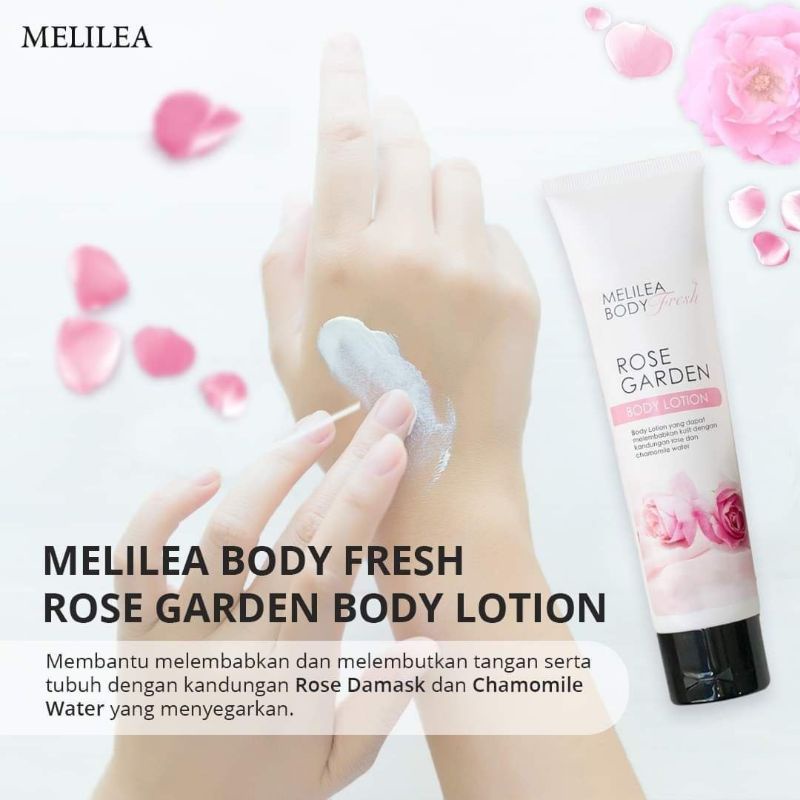 ROSE GARDEN BODY LOTION MELILEA BODY FRESH